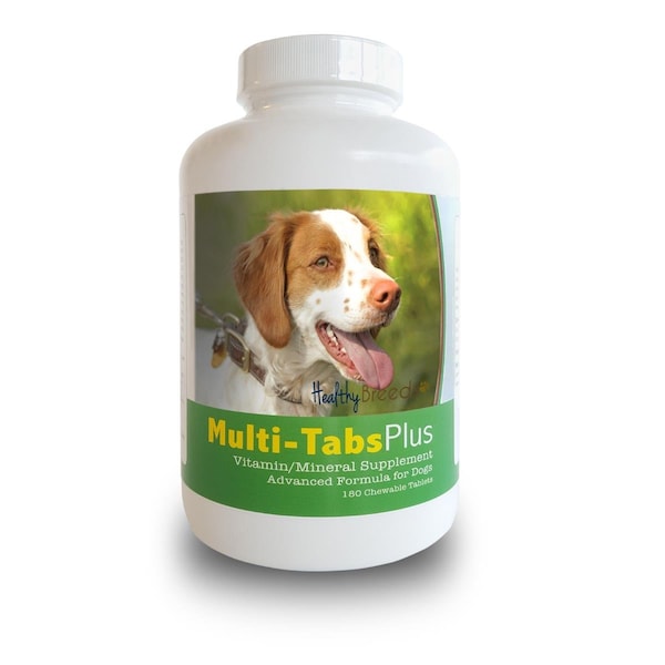 Healthy Breeds Healthy Breeds 840235139881 Brittany Multi-Tabs Plus Chewable Tablets - 180 Count 840235139881 - main